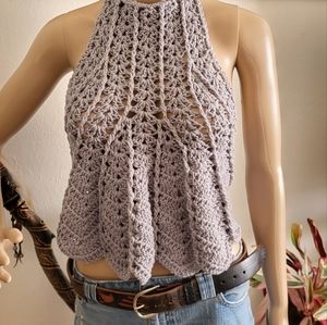 Crochet shell top
